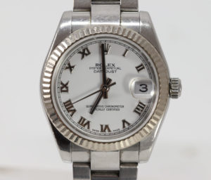 2005 Rolex Lady's Mid Size Stainless Steel DateJust