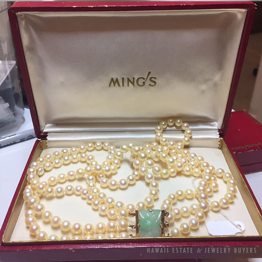 Selling Ming's Hawaii Pearl Jewelry